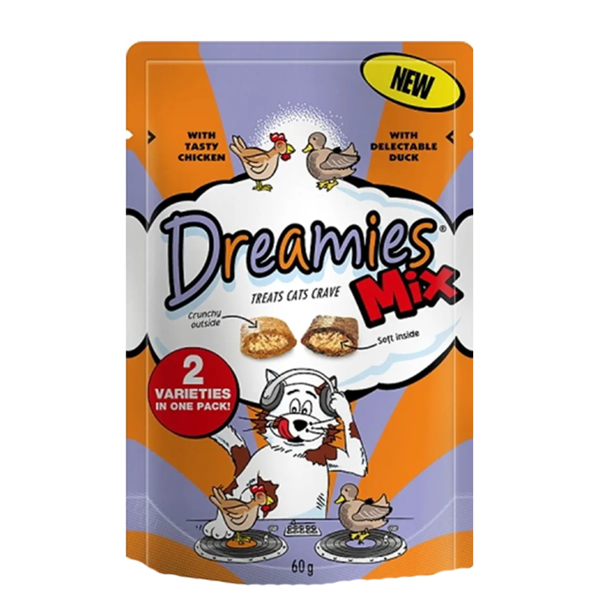 Dreamies Cat Food Tasty Chicken