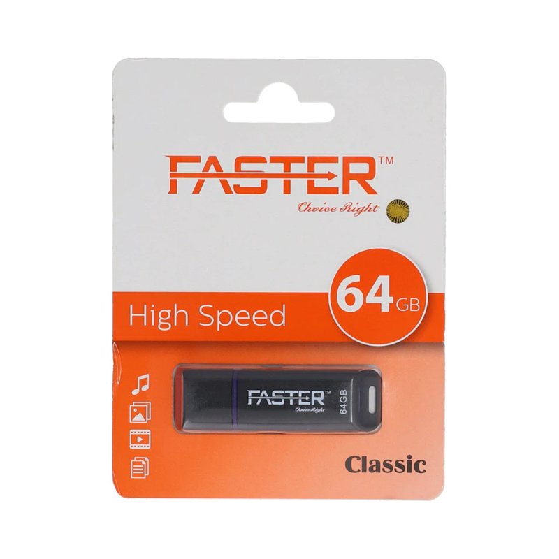 Faster Heavy Duty 2.0Usb 64Gb