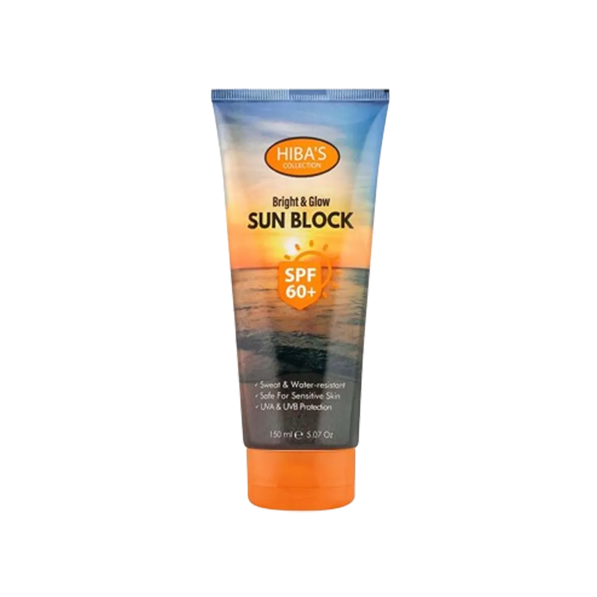 Hibas Bright Glow Sun Block Body Crem 150ml