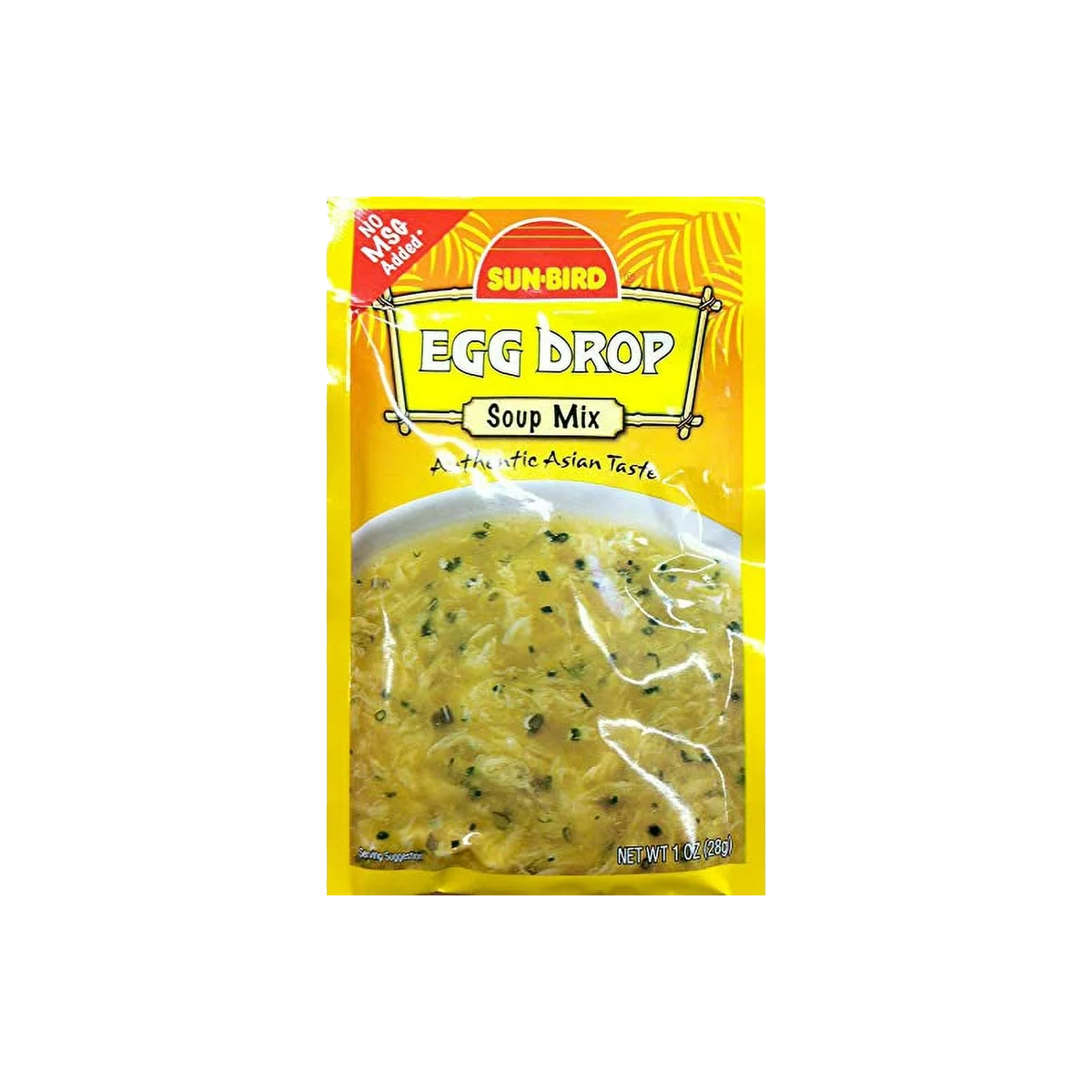 Sunbird, Egg Drop Soup Mix, Case Of 24, 1 oz