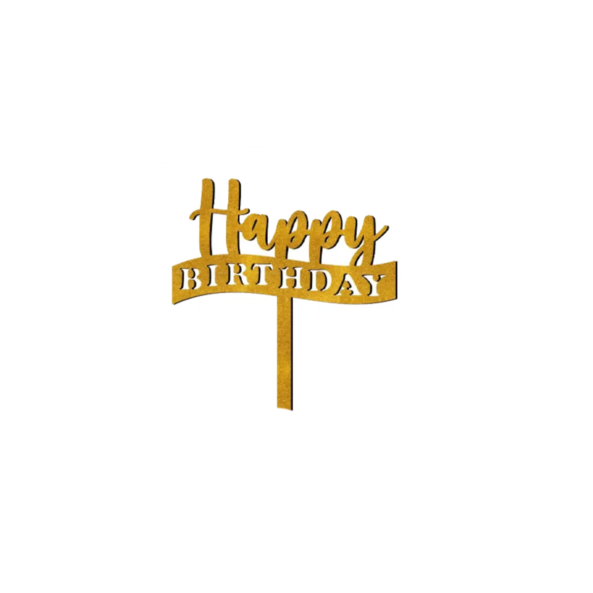 Happy Birthday Cake Topper