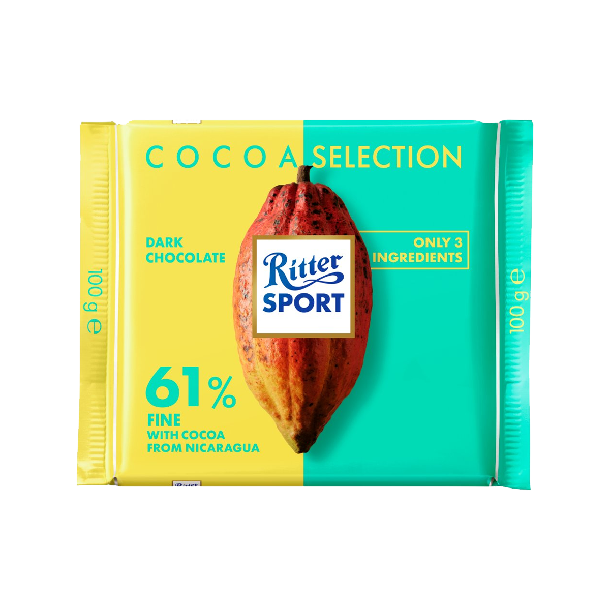 Ritter Sport Cocoa Selection 61% Fine 100g