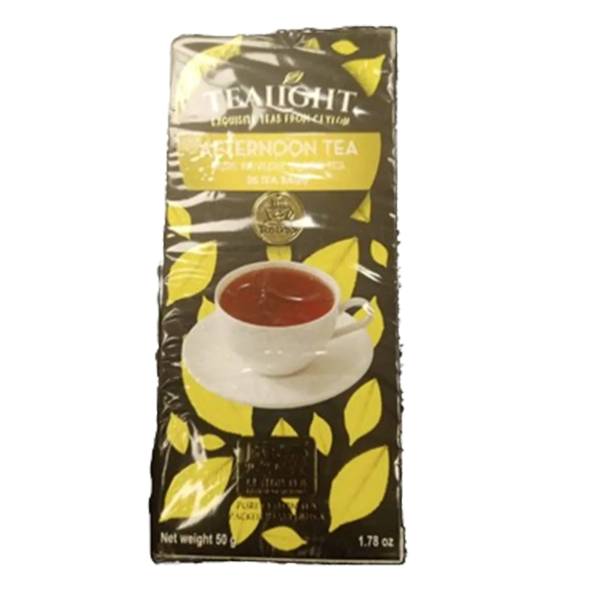 Tealight Black Tea Bage Afternoon 50g
