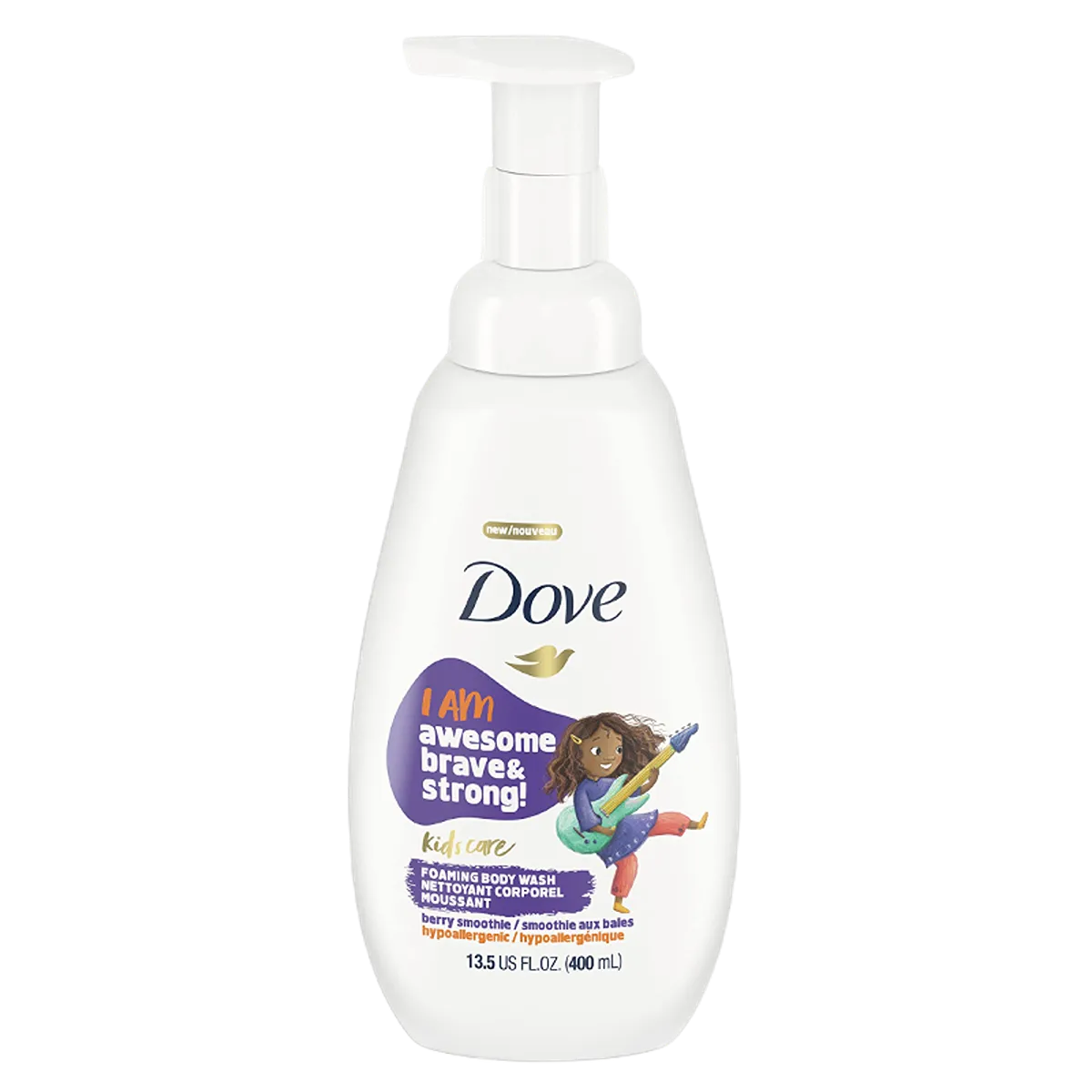 Dove Kids Care Foaming Body Wash Berry Smoothie 384ml