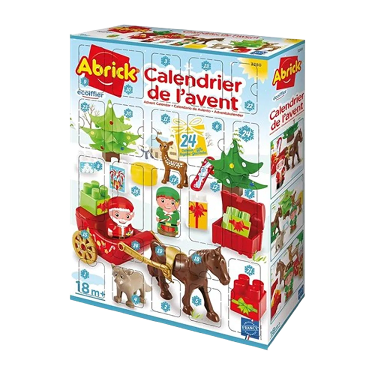 Ecoiffier Abrick Advent Calendar
