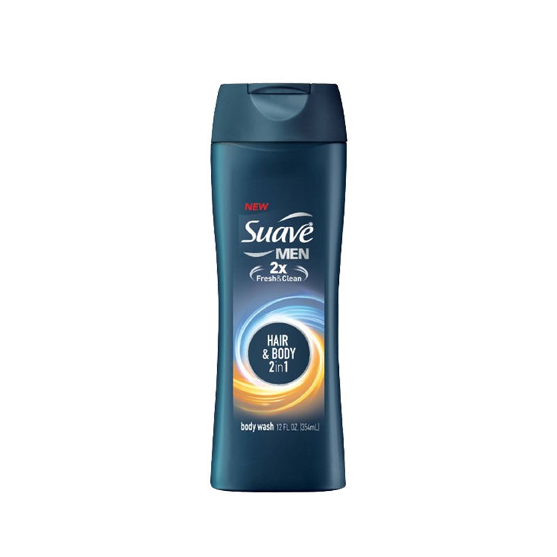 Suave Men Hair & Body 2 in 1 Body Wash