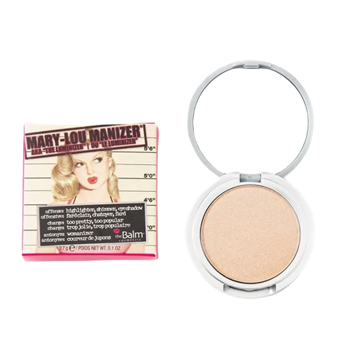 The Balm Mary Lou Manizer Mini Highlighter Allure Beauty