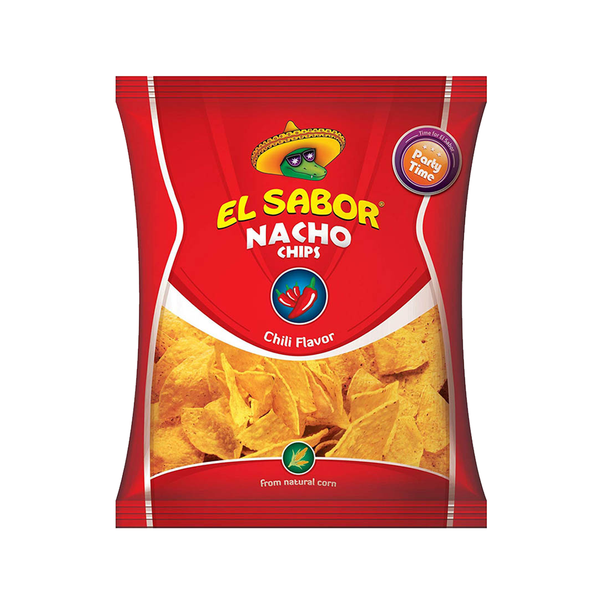 El Sabor Chips Chilli 100g