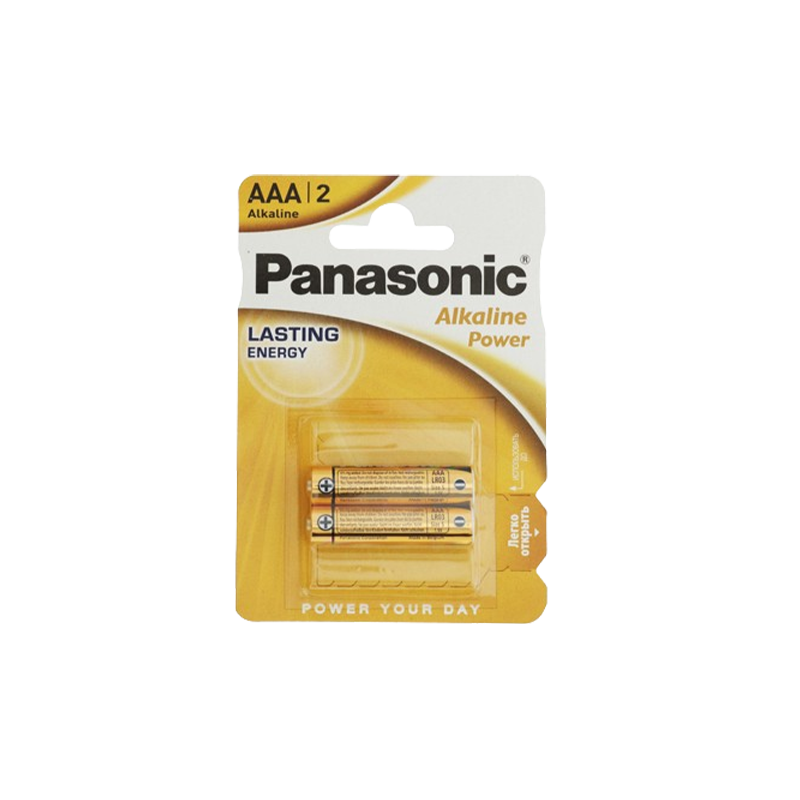 Panasonic Alkaline AAA 2P