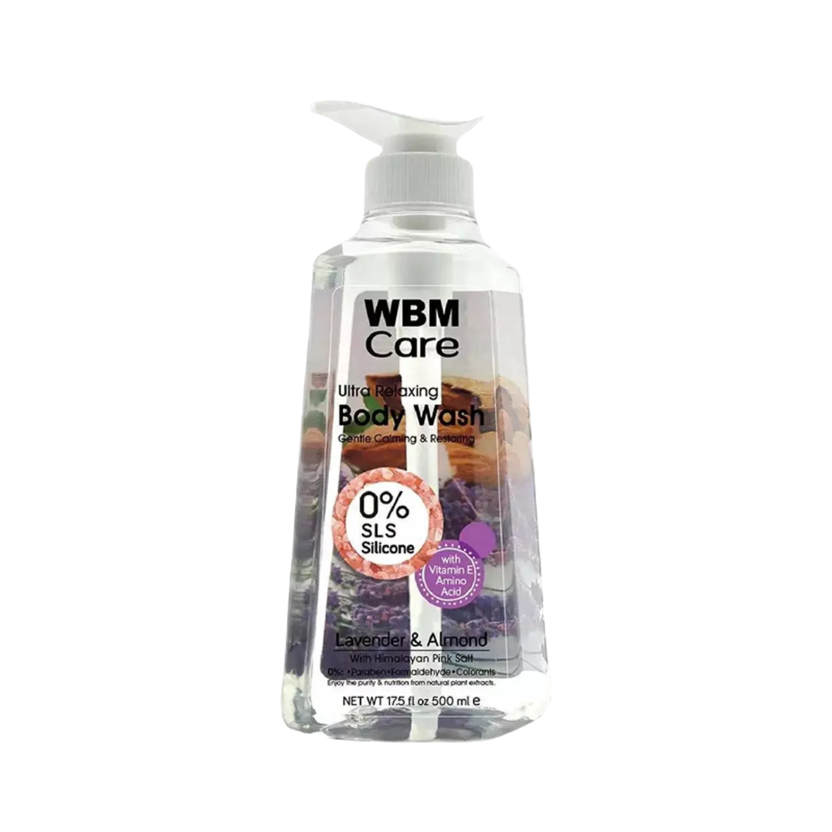 WBM Body Wash Lavender & Almond 500ml