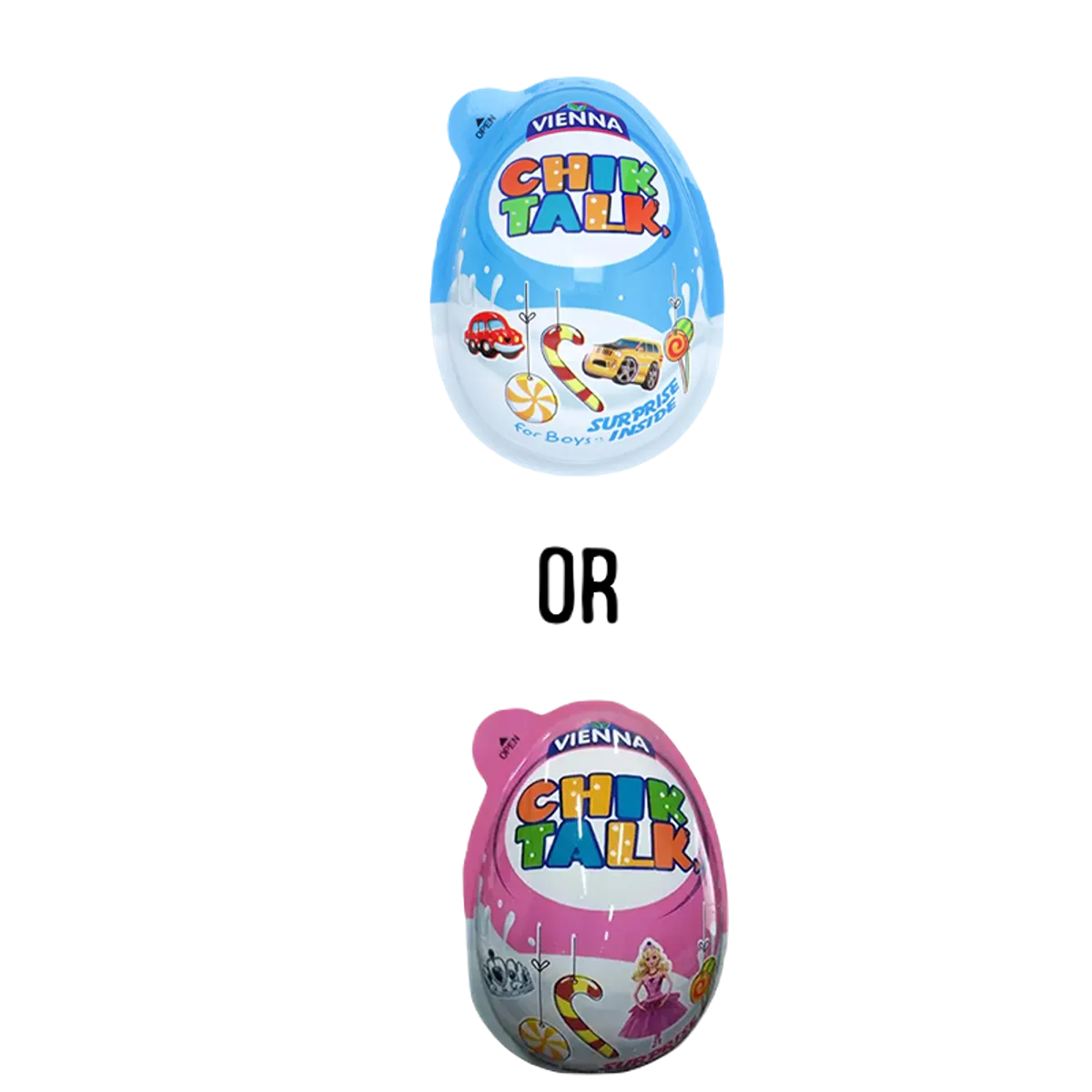 Vienna Chik Talk Surprise Inside For Boys & Girls 45gm