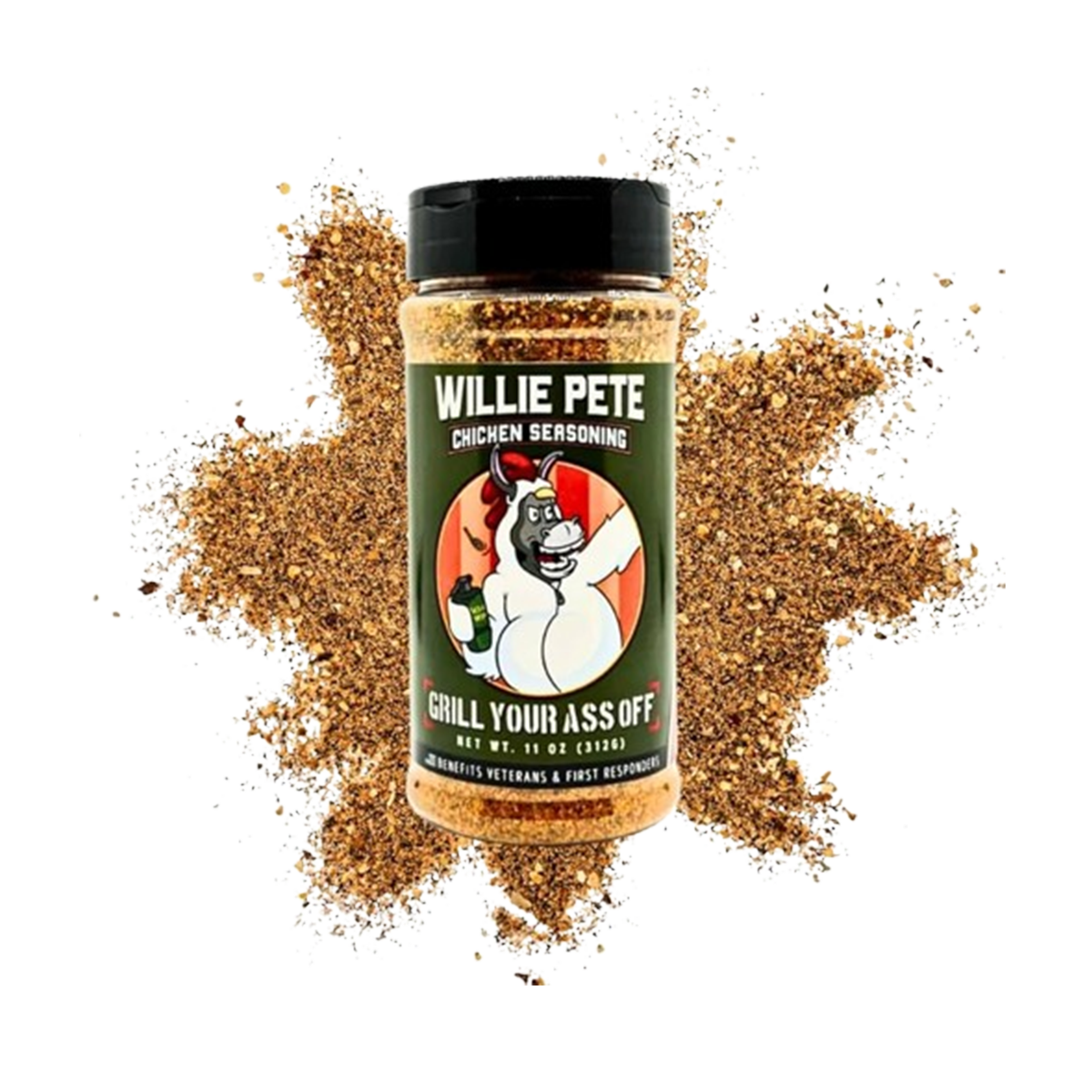 GYAO INC, Willie Pete Chicken Seasoning - Case of 6 - 11 OZ