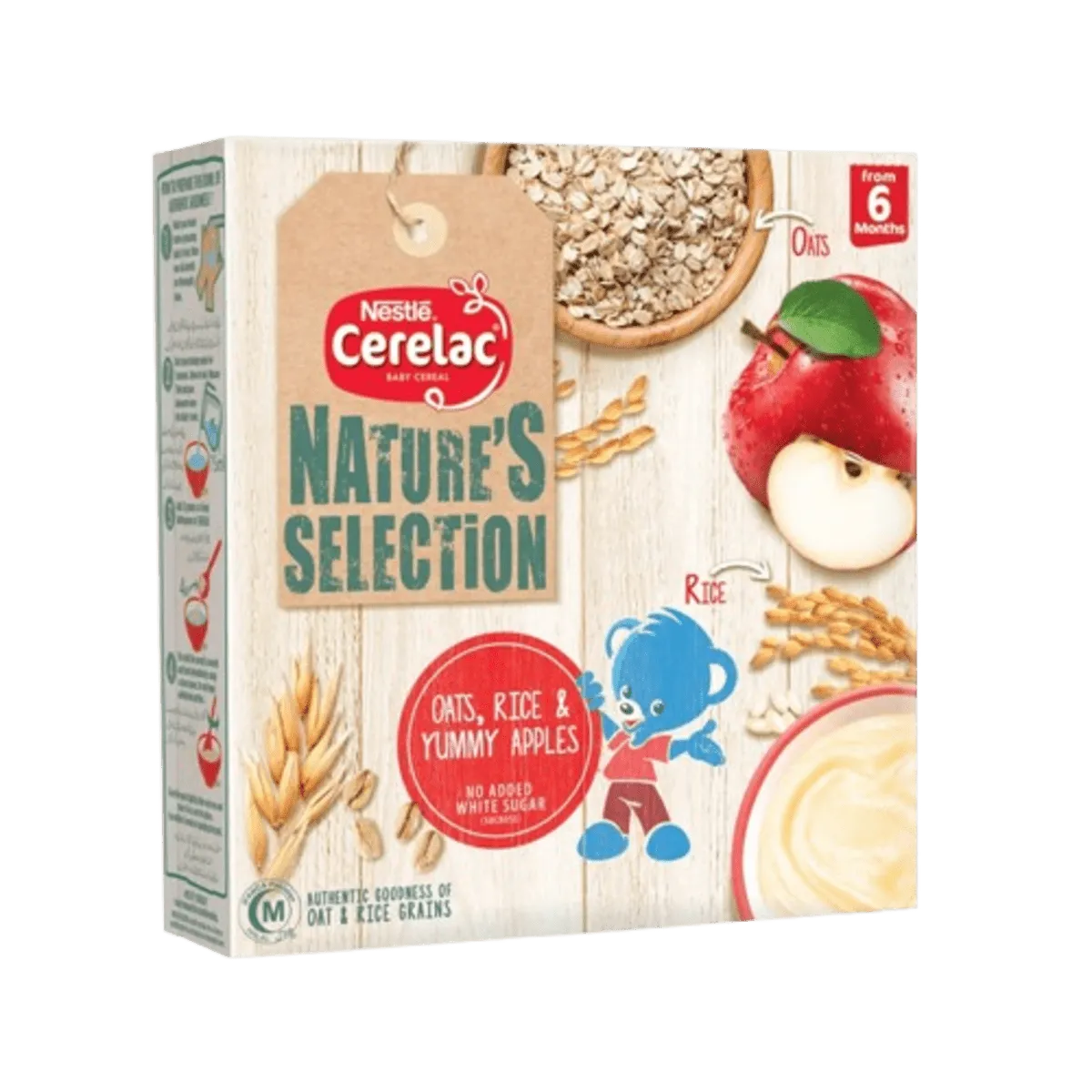Nestle Cerelac Oats Rice &apple 175g