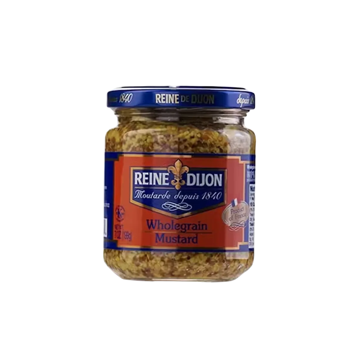 Reine de Dijon wholegrain Mustard 190g