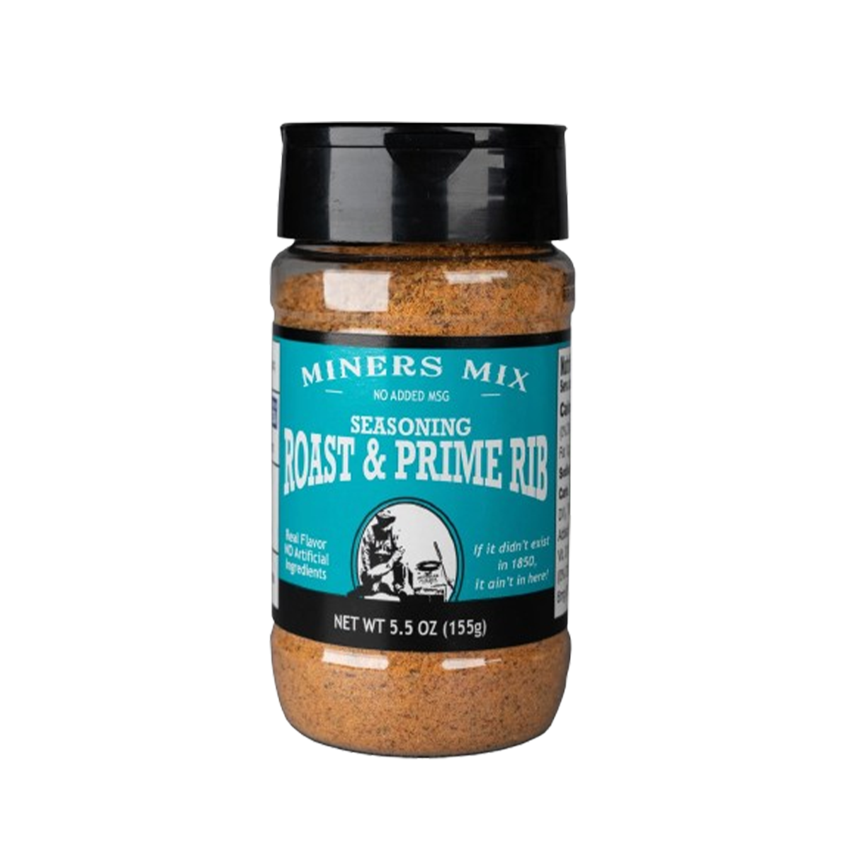 Miners Mix, Roast and Prime Rib Herbed Seasoning and Rub - Case of 6 - 5.5 OZ
