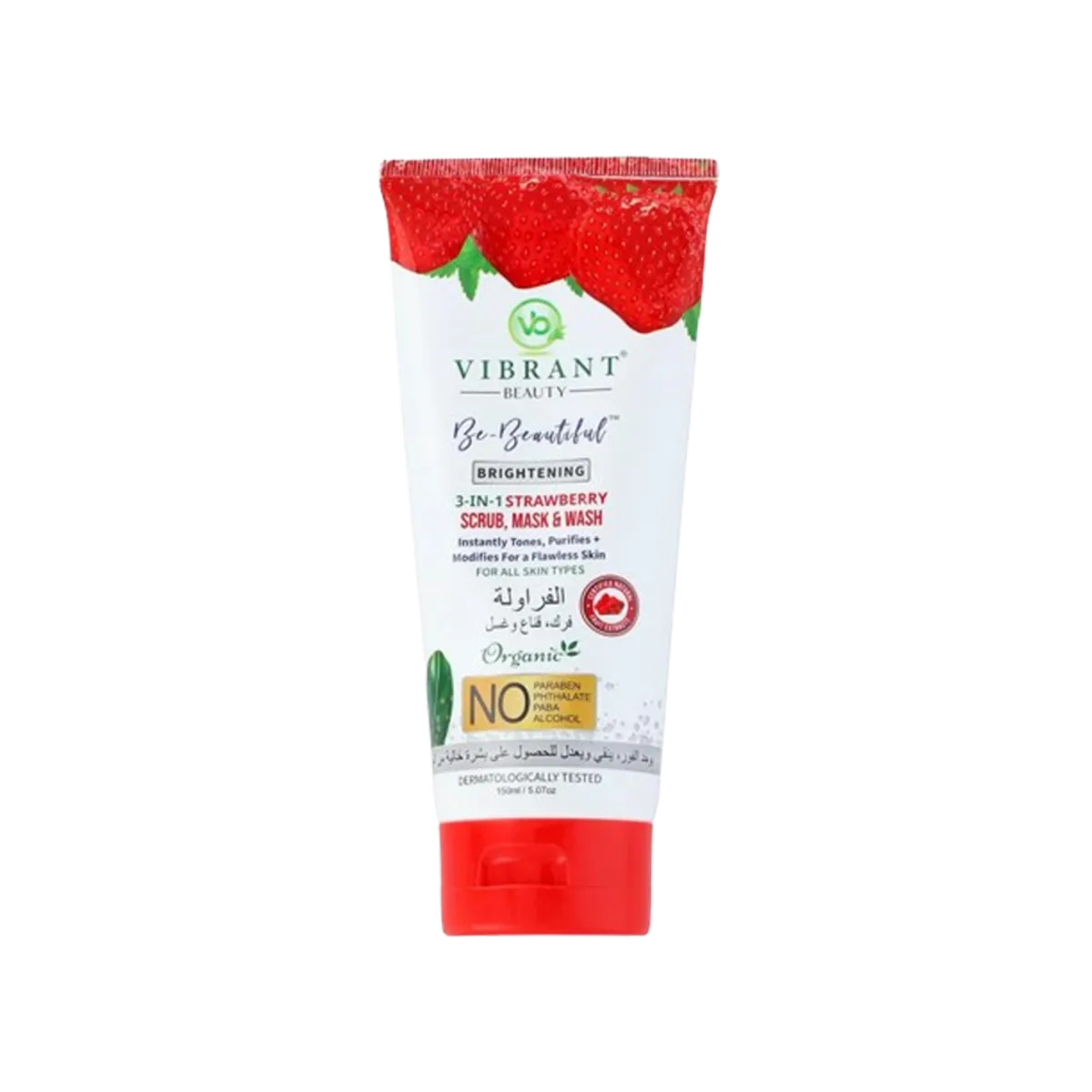 Vibrant Brightening Scrub Strawberry 150ml