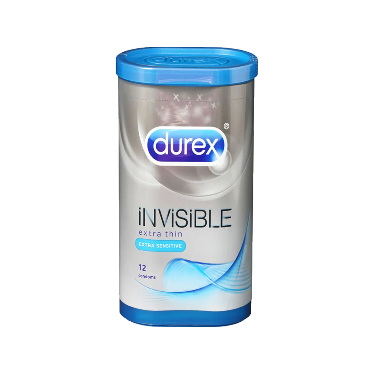 Durex Invisible Extra Thin Condom 12 Count