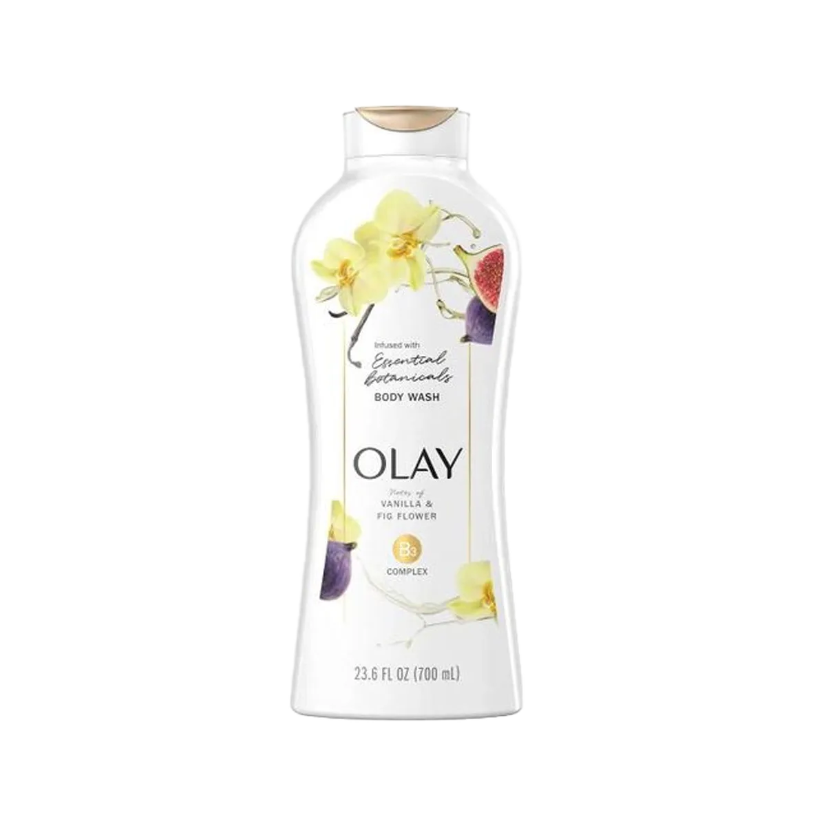 Olay Essential Botanicals Vanilla Fig Flower Body Wash 700Ml