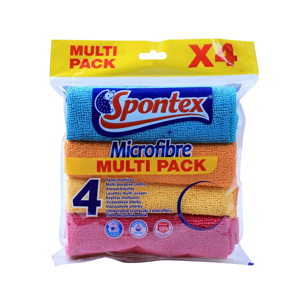 Spontex Microfiber Multipurpose 4P