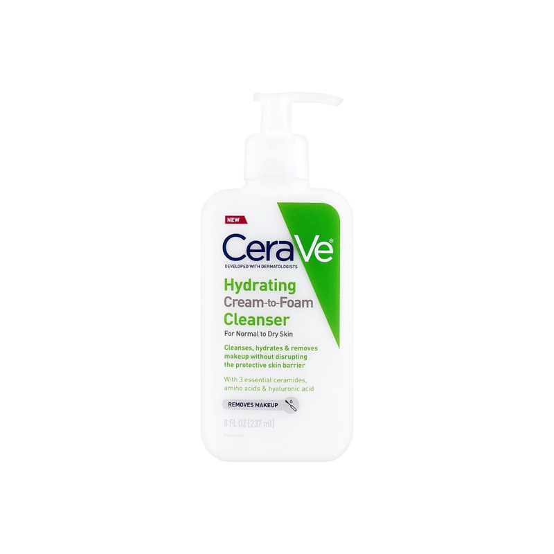 Cerave Hydrating Cream to Foam Cleanser 237ml