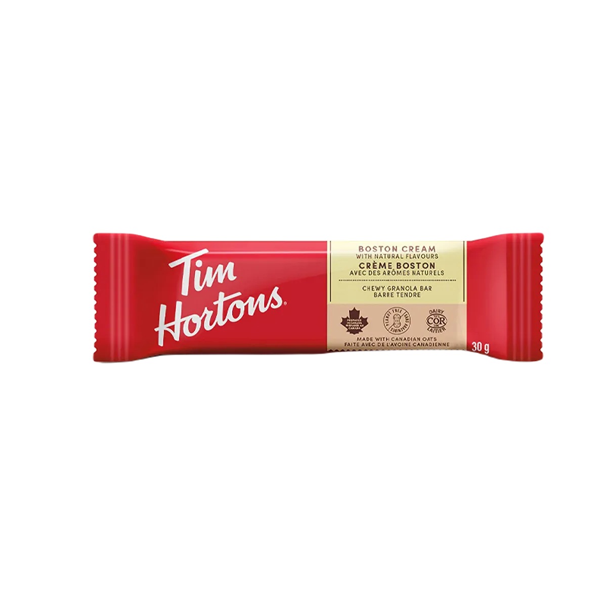 Tim Hortons Granola Bar Boston Cream 5 Pack 150g