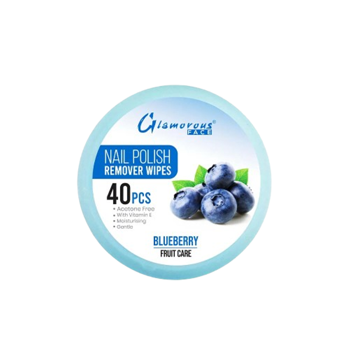 3Q Beauty Nail Polish Remover Blueberry
