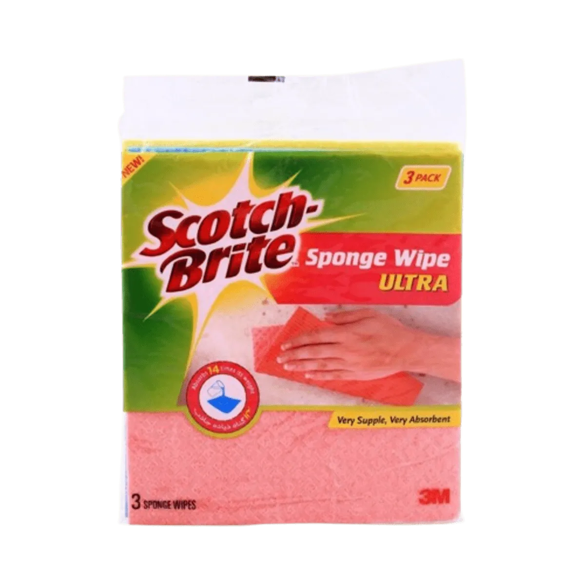 Scotch Brite Cleaner House Sponge Wipe