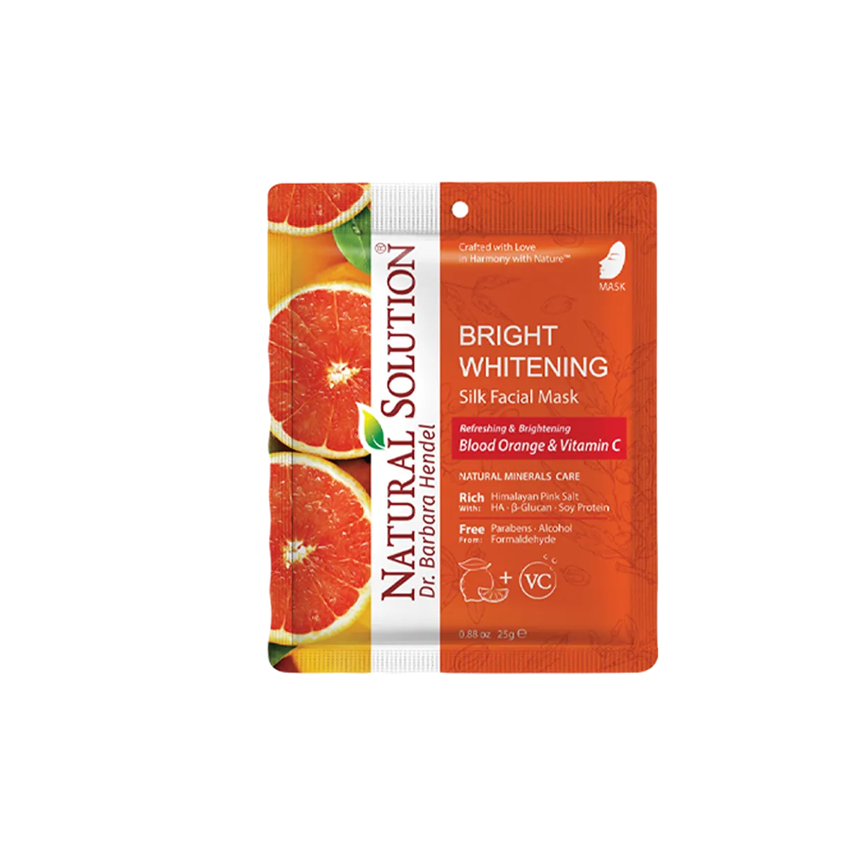 Natural Solution Facial Mask Blood Orange & Vitamin C 25g