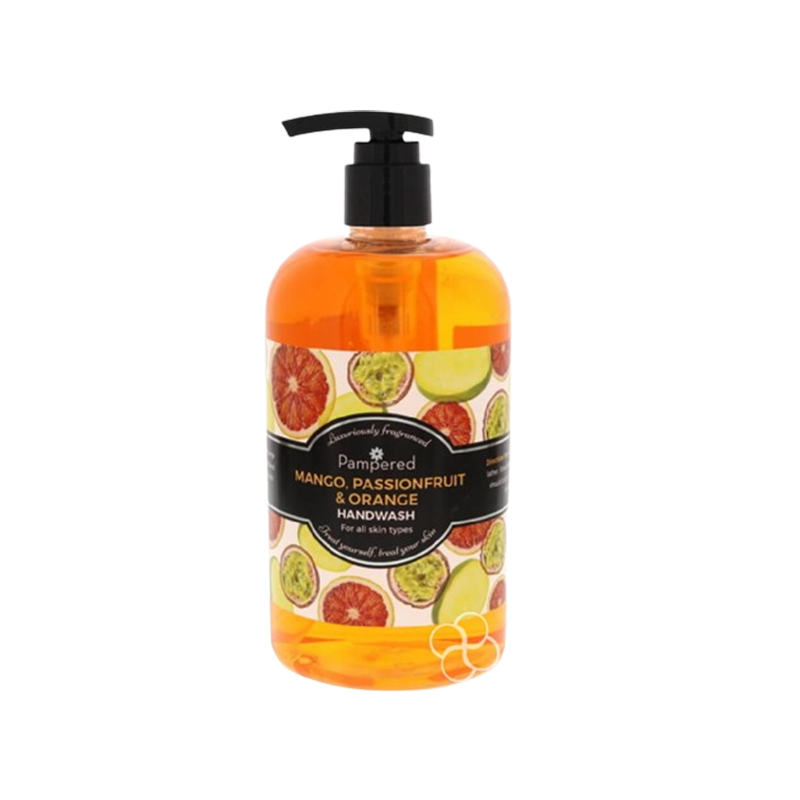 Pampered Mango, Passionfruit & Orange Fragrance Hand wash 500ml