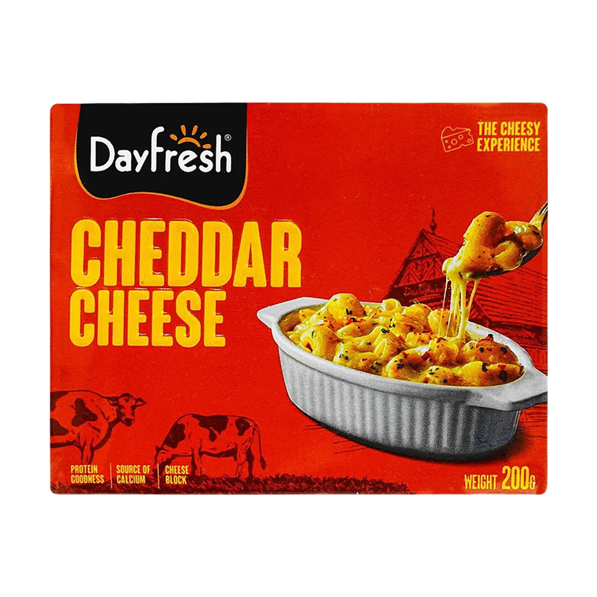 Dayfresh cheddar cheese 200g