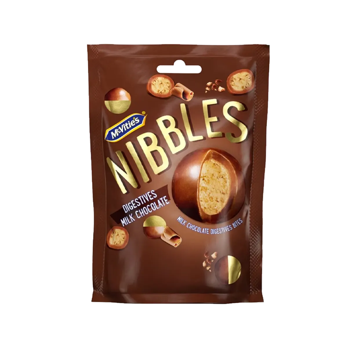 McVities Nibbles Milk Chocolate 120g