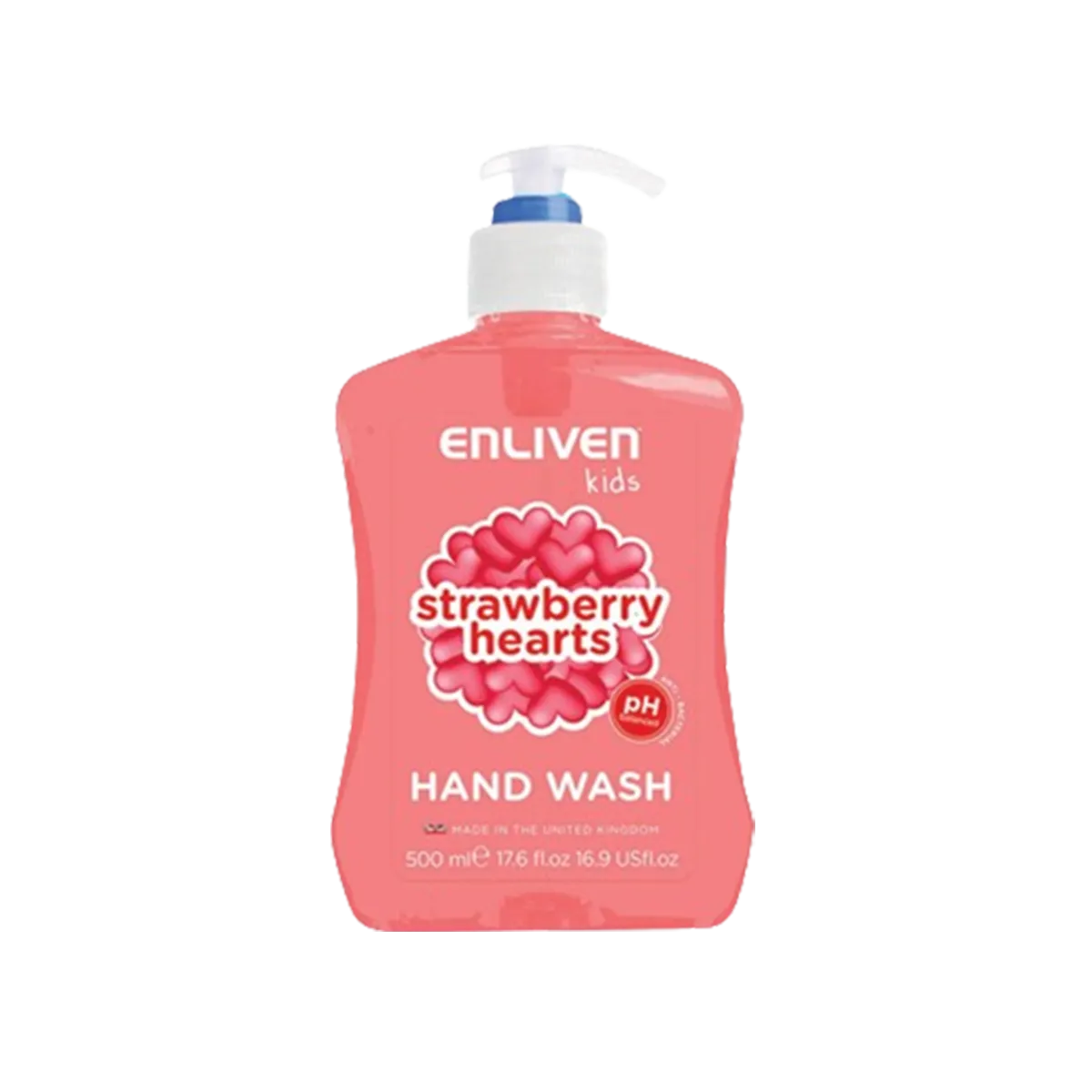 Enliven Kids Hand Wash Strawberry 500ml