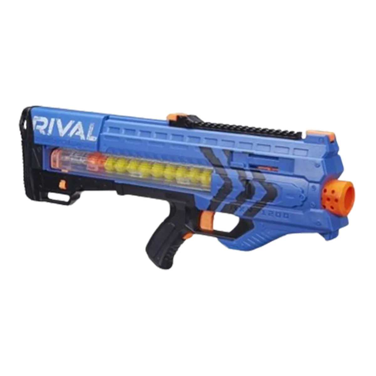 Pre-Owned-Tested Works NERF Rival Zeus MXV-1200 Blaster-Blue (B1593)