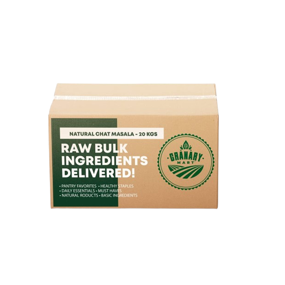 GRANARY MART Natural Chat Masala (44 lbs)