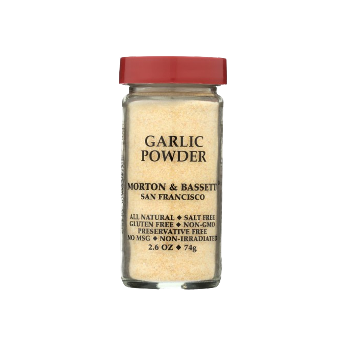 Morton & Bassett, And Seasoning Garlic Powder, Case Of 3, 2.6 oz
