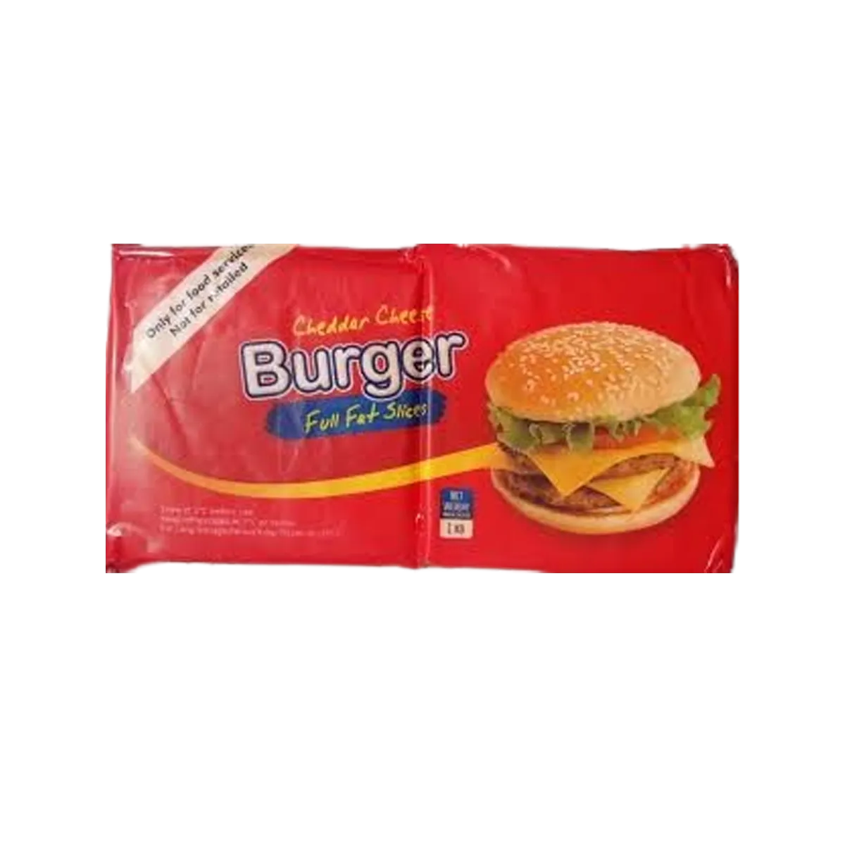 Yellow Burger Cheese Slices 1Kg