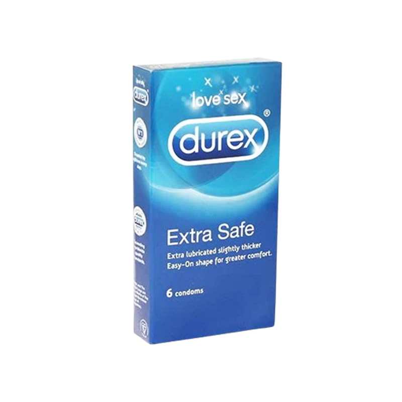 Durex Uk Condom 6 Pack Extra Safe