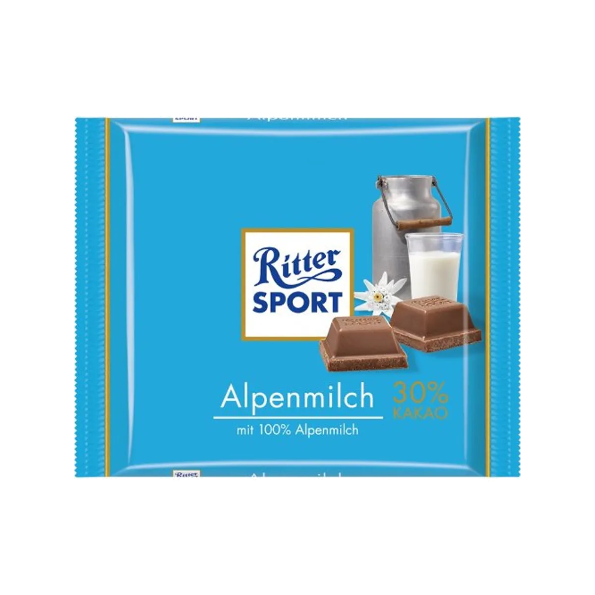 Ritter Sport Chocolate Alpenmilch 100G