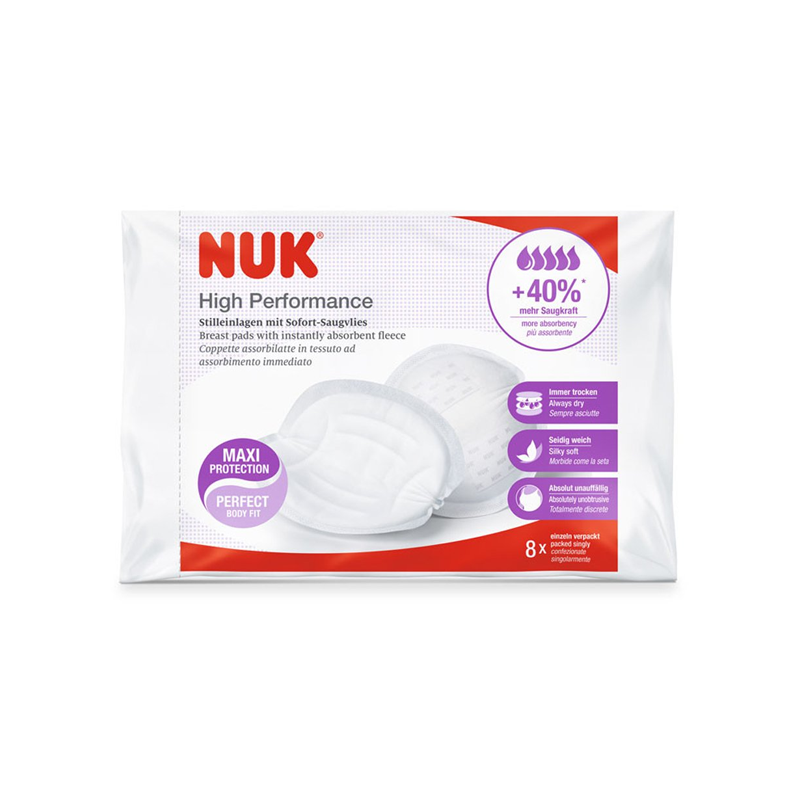 Nuk High Performance Disposable Breast Pads 8 Pcs