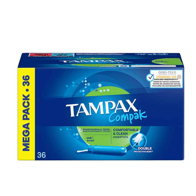 Tampax Compax 36s Green