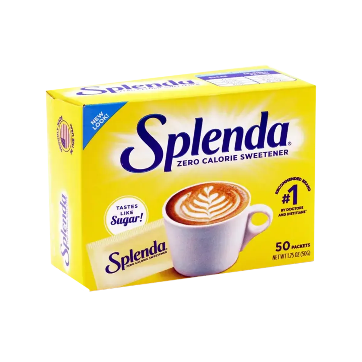 Splenda Tastes Like Sugar 50 Packets 50G