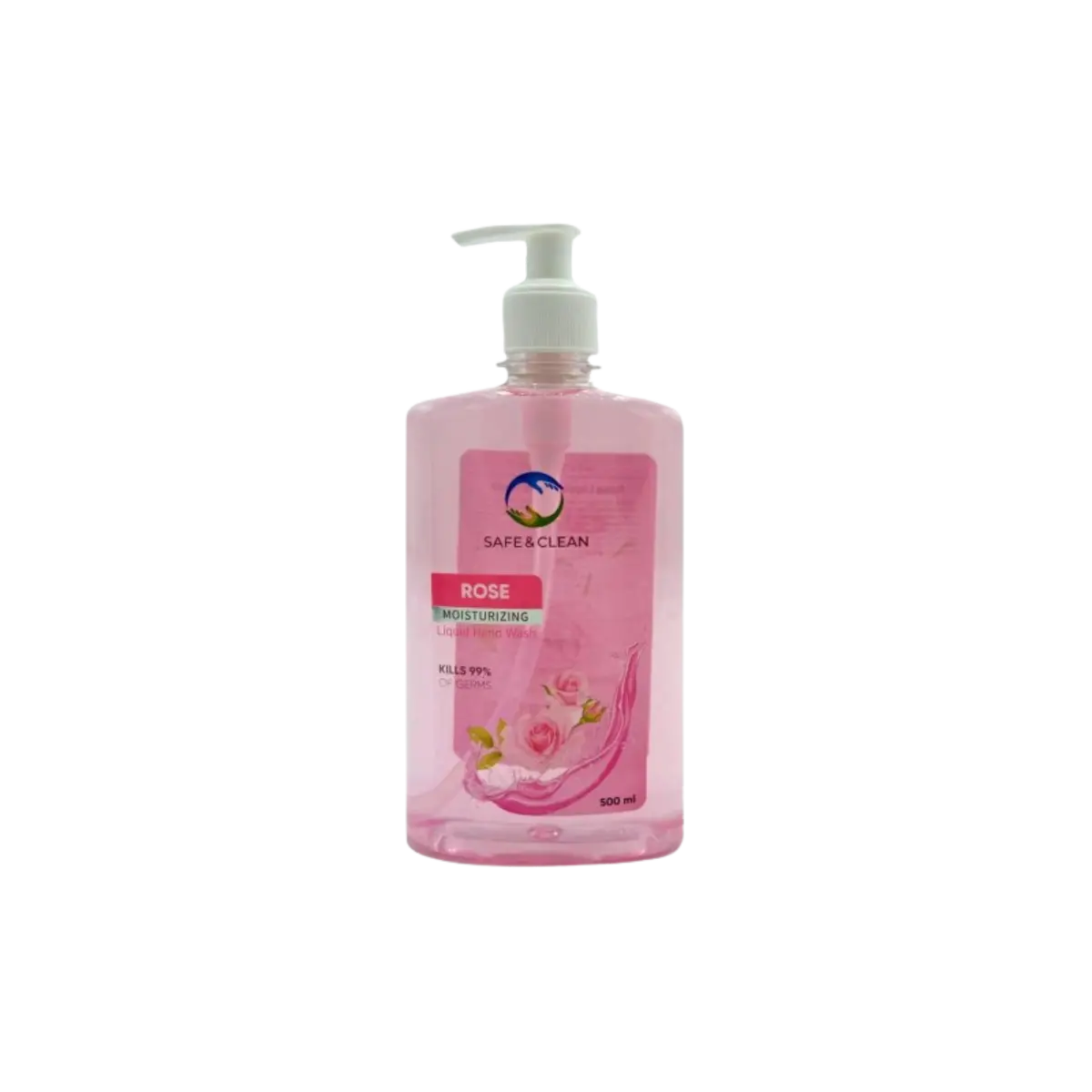 Safe & Clean Liquid Hand Wash Rose 250Ml