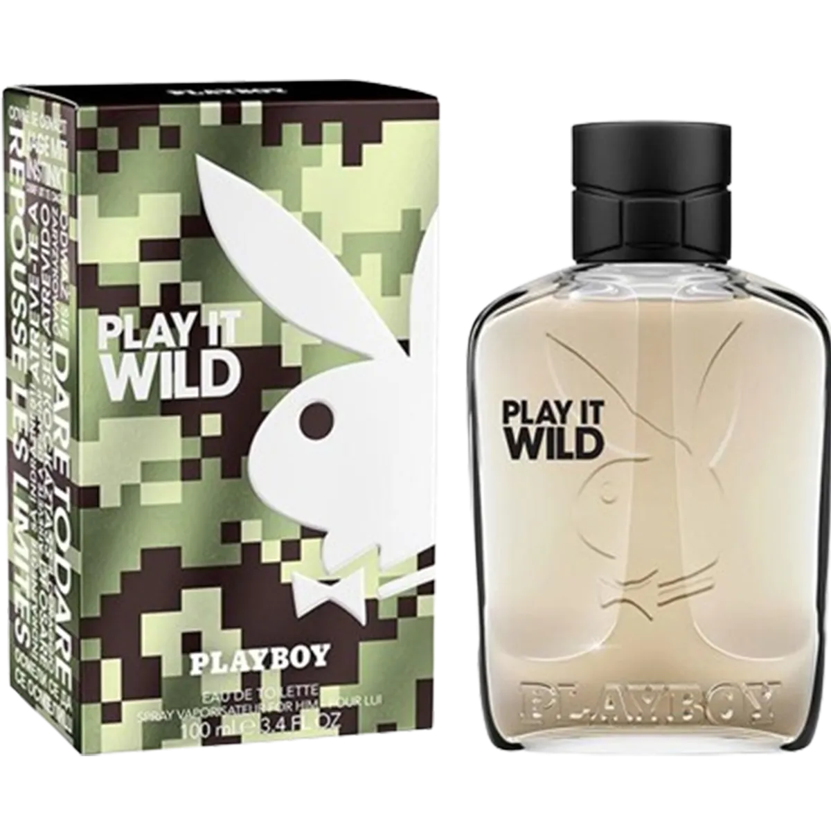 Playboy Play It Wild For Him EDT Spray 100 ML