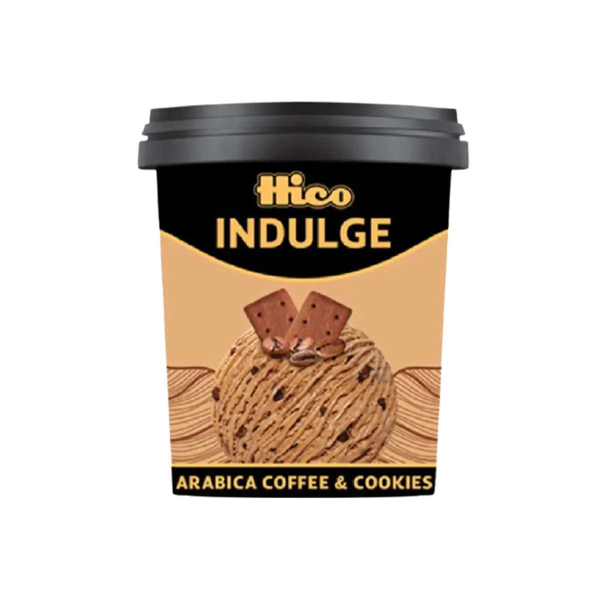 Hico Ice Cream Indulge Arabica Coffe N Cookies