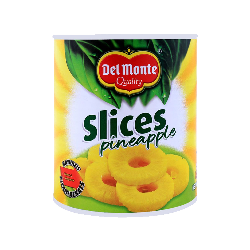 Del monte Slices Pineapple Tin 822g