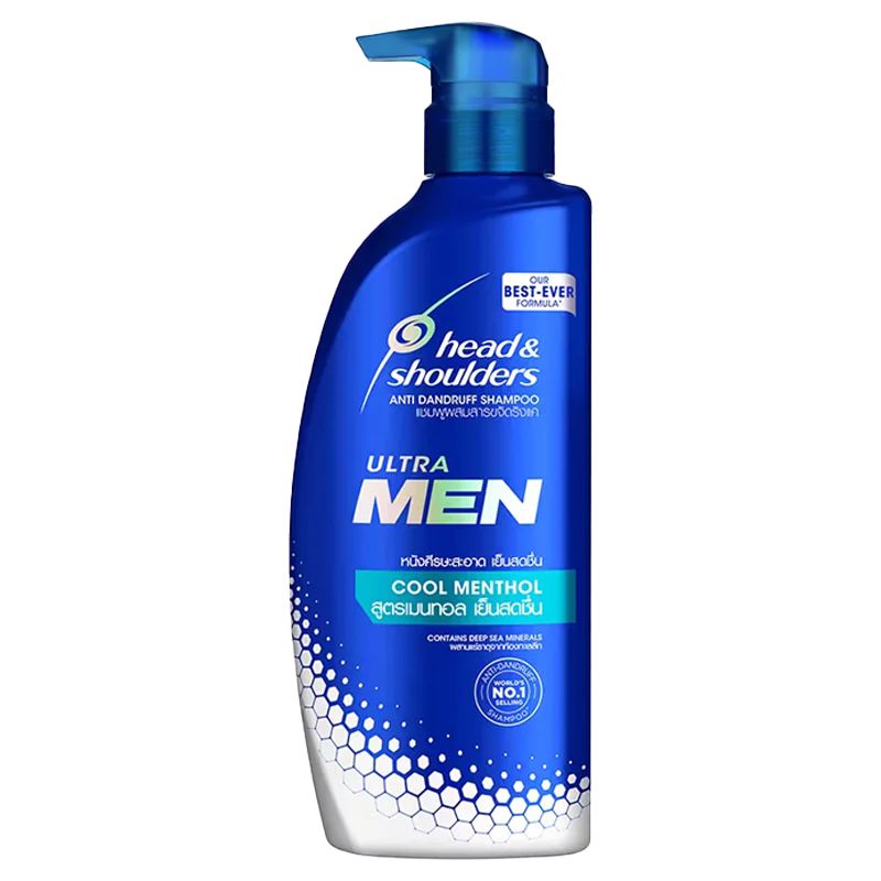 Head & Shoulders Men Shampoo Cool Menthol 480ml