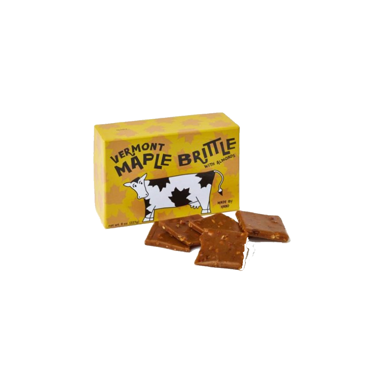 Sweet on Vermont - Maple Brittle with Almonds - Box - Case of 12 - 8 oz