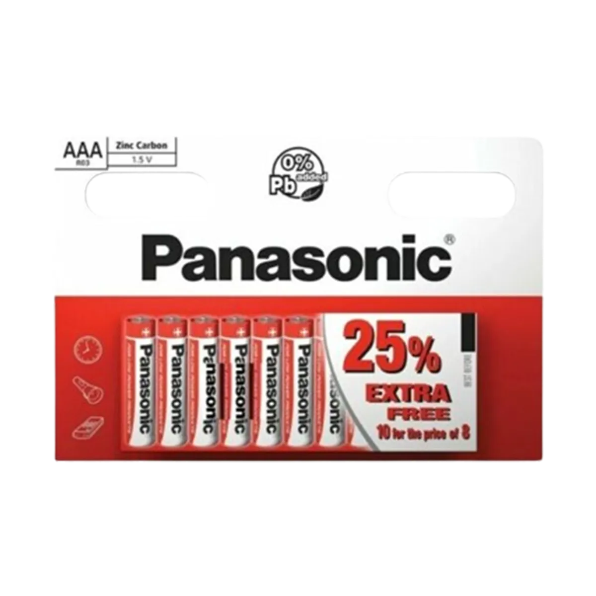 Panasonic Batteries Battery (AAA 8)