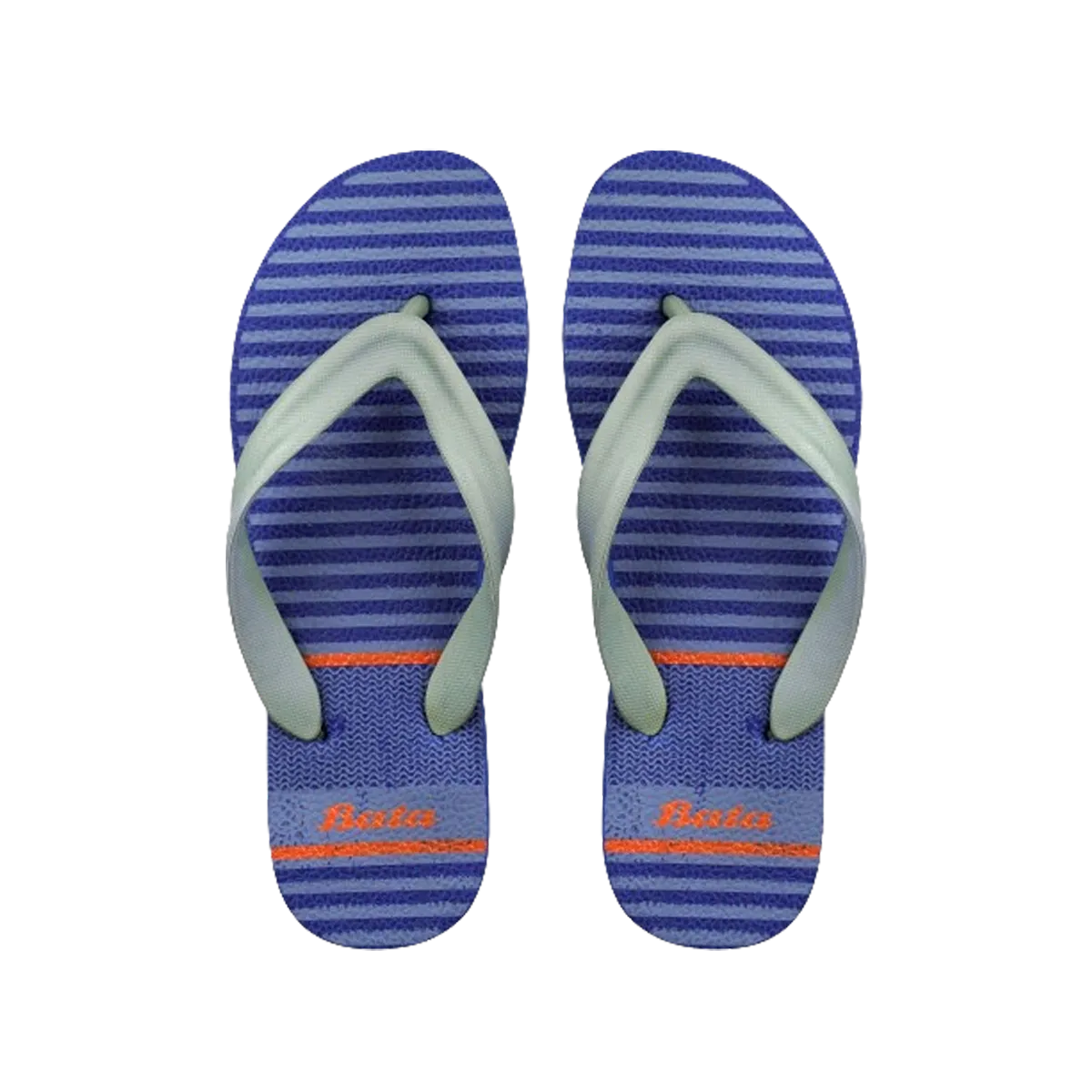 Bata Gents Flip Flop Blue &White+6+7+8 Article No 8776404
