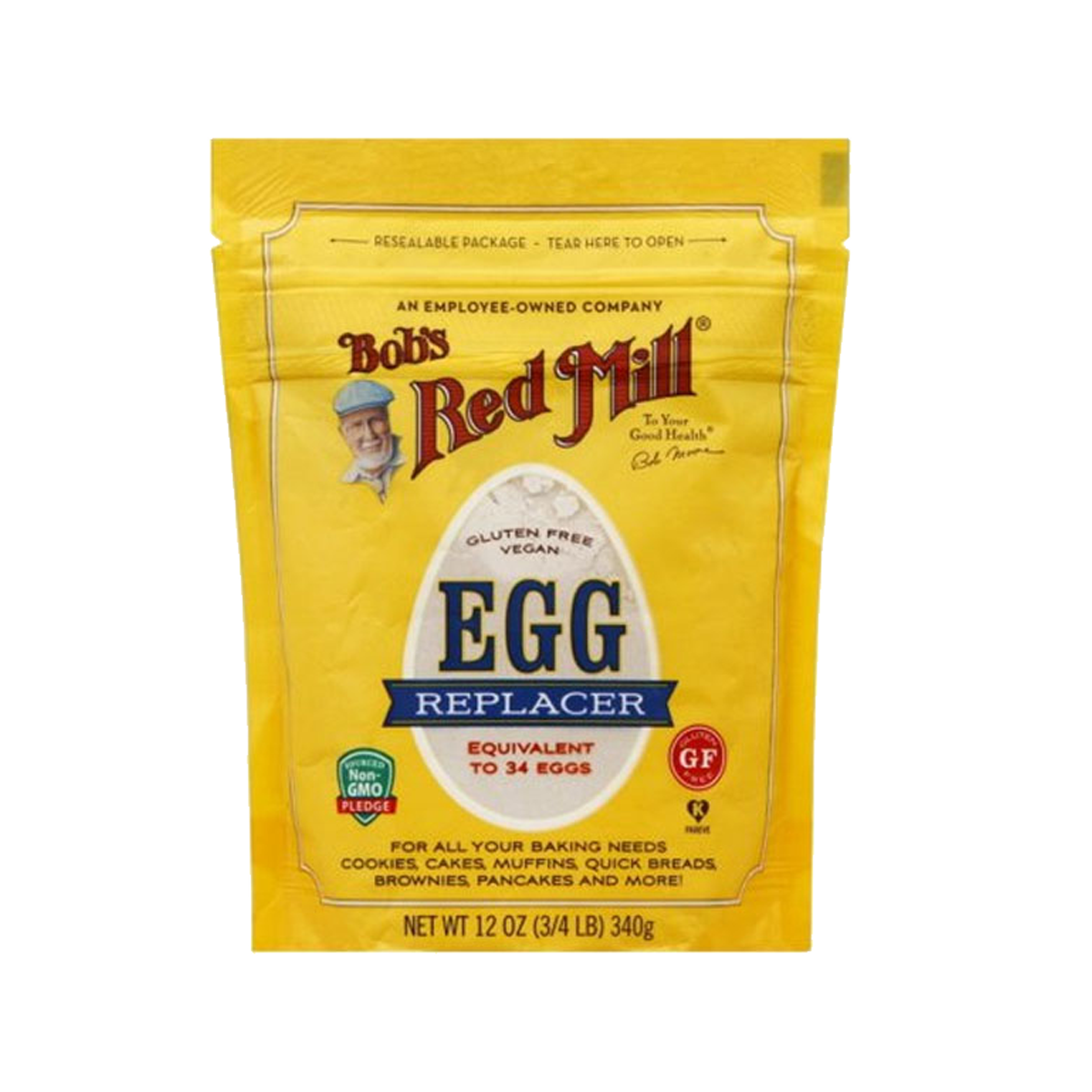Bobs Red Mill Resealable Gluten Free Egg 340g
